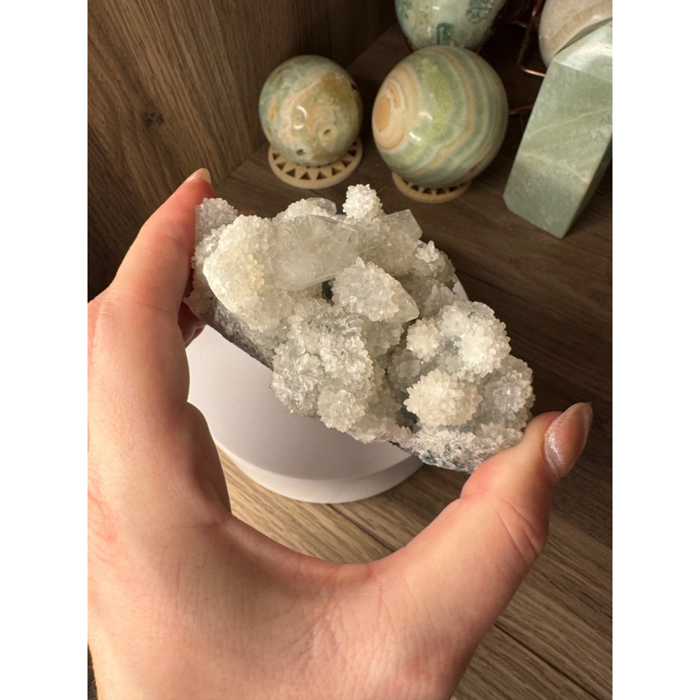 Apophyllite Crystal Cluster - Picture 6 of 6